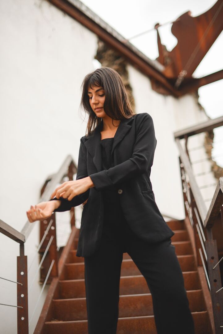 Brenallo-M Blazer - Black main image 1